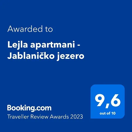 Lejla - Jablanicko Jezero Appartement *